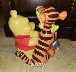 Vintage Disney Winnie The Pooh with Tigger and Piglet Cookie Jar
