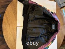 Vintage Disney Winnie the Pooh Black Leather Jacket Unisex Size Large