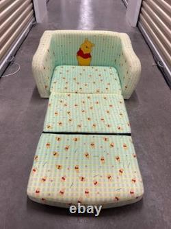 Vintage Disney Winnie-the-Pooh Kids Sofa Flip Open 2 In 1