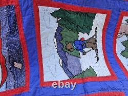 Vintage L. L. Bean Winnie The Pooh Camping Quilt