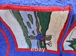 Vintage L. L. Bean Winnie The Pooh Camping Quilt