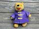 Vintage Mattel 1998 Disney Winnie The Pooh Purple Rain Coat Stuffed Animal 7