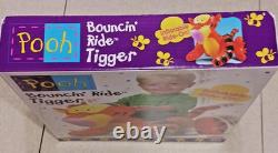 Vintage Mattel Winnie The Pooh Bouncin' Ride Tigger Inflatable Toy SEALED NOS