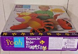 Vintage Mattel Winnie The Pooh Bouncin' Ride Tigger Inflatable Toy SEALED NOS