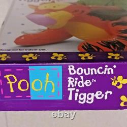Vintage Mattel Winnie The Pooh Bouncin' Ride Tigger Inflatable Toy SEALED NOS