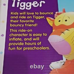 Vintage Mattel Winnie The Pooh Bouncin' Ride Tigger Inflatable Toy SEALED NOS
