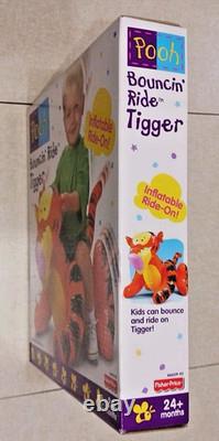 Vintage Mattel Winnie The Pooh Bouncin' Ride Tigger Inflatable Toy SEALED NOS