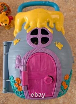 Vintage Pooh Honey Pot Carry-Around Playset with 12 Figures and Accessories