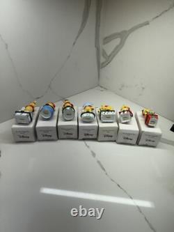 Vintage Set Of Winniee The Pooh Porcelain Trinket Boxes New