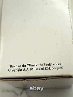 Vintage Set Of Winniee The Pooh Porcelain Trinket Boxes New