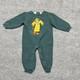 Vintage The Disney Store Fleece Coverall Boys 24 Mos Green Tigger One Piece
