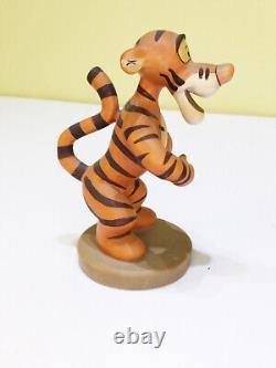 Vintage Tigger / Hand-Painted, Hand-Carved / Conrad Moroder / 1980's / Awesome