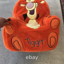 Vintage Tigger Toddler Chair Kid Foam Plush Winnie The Pooh RARE HTF Fast Ship