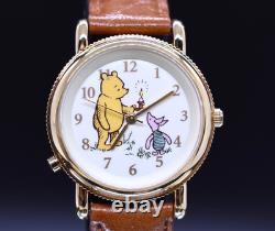 Vintage Timex Disney Classic Pooh Watch Winnie The Pooh Piglet Indiglo 1990s