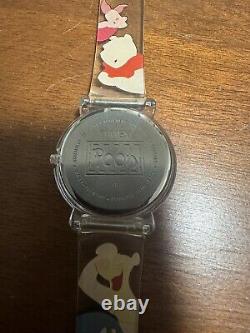 Vintage Timex Winnie The Pooh Tigger Eeyore Piglet Watch Rare