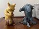 Vintage Winnie The Pooh 90s Disney Charpente Winnie The Pooh And Eeyore Statues