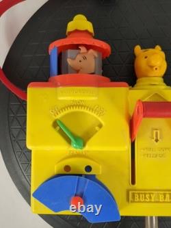 Vintage Winnie The Pooh Busy Bath 1969 Kohner Bros Made In USA Piglet Eyore Owl