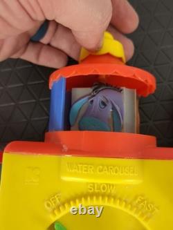 Vintage Winnie The Pooh Busy Bath 1969 Kohner Bros Made In USA Piglet Eyore Owl