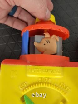 Vintage Winnie The Pooh Busy Bath 1969 Kohner Bros Made In USA Piglet Eyore Owl