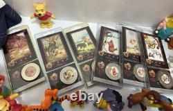 Vintage Winnie The Pooh & Friends Lot Withtwo Friendly Places Sets