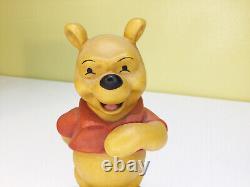 Vintage / Winnie The Pooh / Hand-Carved, Hand-Painted / Conrad Moroder/ Awesome