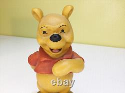 Vintage / Winnie The Pooh / Hand-Carved, Hand-Painted / Conrad Moroder/ Awesome
