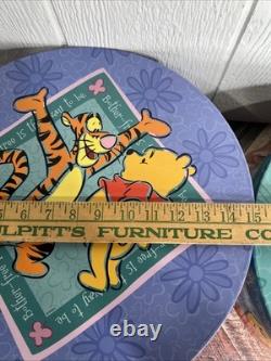 Vintage Winnie The Pooh Hat Nest Boxes Piglet & Tigger Storage Nostalgia CUTE
