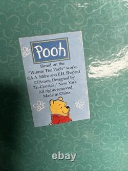 Vintage Winnie The Pooh Hat Nest Boxes Piglet & Tigger Storage Nostalgia CUTE