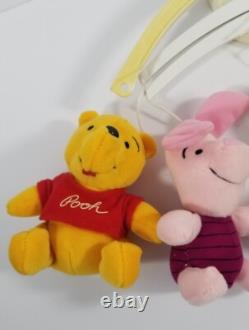 Vintage Winnie The Pooh Nursery Set Disney Baby Bedding Lamp Curtains Dolly Lot