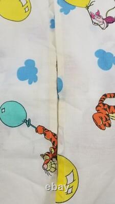 Vintage Winnie The Pooh Nursery Set Disney Baby Bedding Lamp Curtains Dolly Lot