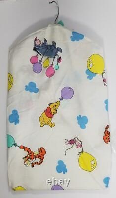 Vintage Winnie The Pooh Nursery Set Disney Baby Bedding Lamp Curtains Dolly Lot