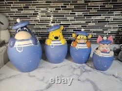 Vintage Winnie The Pooh Peek-A-Boo Cookie Jars