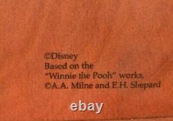 Vintage Winnie The Pooh Wooden Wall Calendar