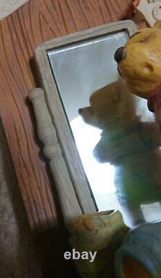 Vintage Winnie the Pooh Bookends Disney Figurine Dream Collection FedEx