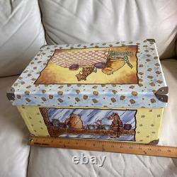 Vintage Winnie the Pooh Classic Pooh Decorative Storage Box