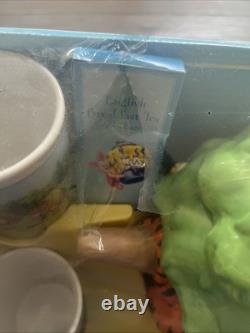 Vintage Winnie the Pooh Disney collectible Teapot Set Tree House NEW