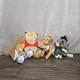 Vintage Winnie The Pooh Lot Plush Gabrielle Designs Tigger Eeyore Roo Piglet Set