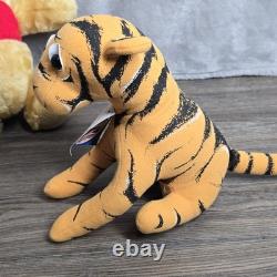 Vintage Winnie the Pooh Lot Plush Gabrielle Designs Tigger Eeyore Roo Piglet set