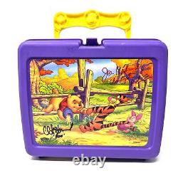 Vintage Winnie the Pooh Lunch Box Thermo Authopgrah Clint Howard Jon Walmsley