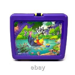 Vintage Winnie the Pooh Lunch Box Thermo Authopgrah Clint Howard Jon Walmsley