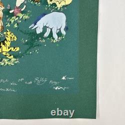 Vintage Winnie the Pooh Original Painting E. H. Shepard Style Tigger Eeyore Art
