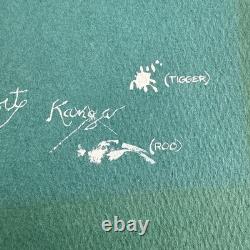 Vintage Winnie the Pooh Original Painting E. H. Shepard Style Tigger Eeyore Art