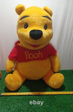 Vintage Winnie the Pooh, Tigger the Tiger BIG Stuffed Plush Disney