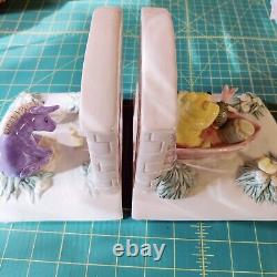 Vintage ceramic winnie the pooh bookends