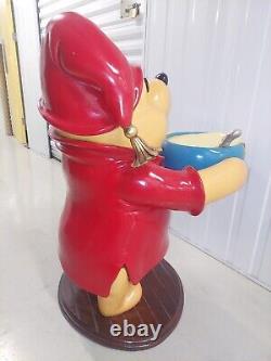 Vintage life size Winnie the Pooh store display 40 statue figure big fig rare