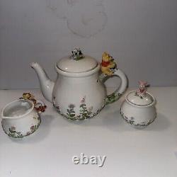 Vintage winnie the pooh tea set