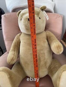 Vtg 25 Classic Winnie The Pooh By Gund Disney Collectible Plush Bear With Tag