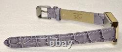 Vtg Classic Pooh DD Disney Winnie The Pooh Watch Purple Leather Kc Band
