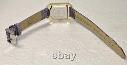 Vtg Classic Pooh DD Disney Winnie The Pooh Watch Purple Leather Kc Band