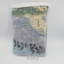 Vtg Crown Crafts Classic Pooh Tapestry Throw Disney 60x46 Wish You Were Here